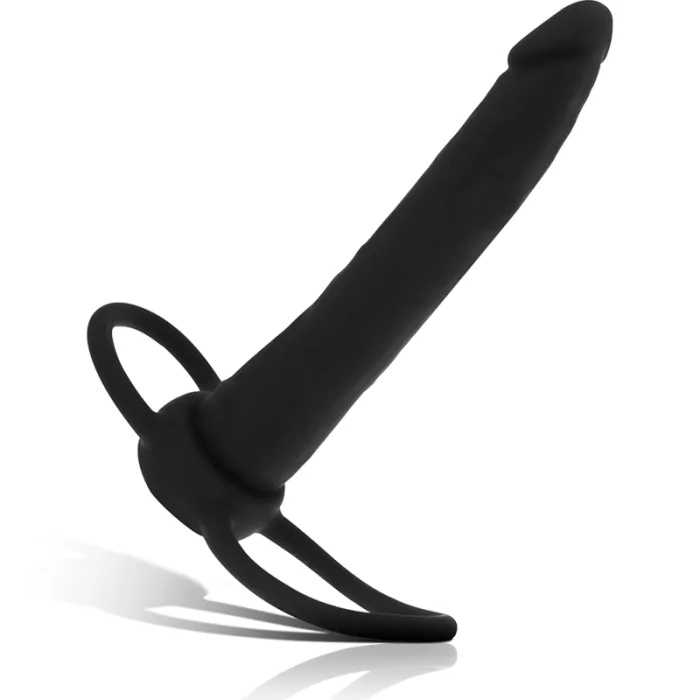 Arnés Strap On PARA DOBLE PENETRACIÓN Negro - detalle 6