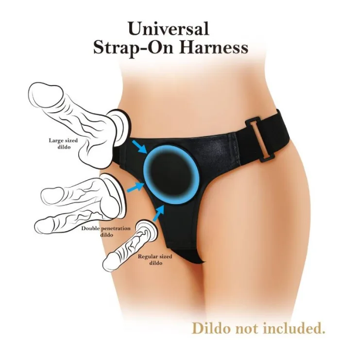 Arnés Strap On UNIVERSAL NEGRO - detalle 6