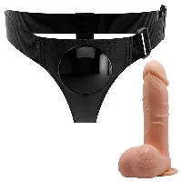 arnes universal con dildo 20 cm pretty love - detalle 3
