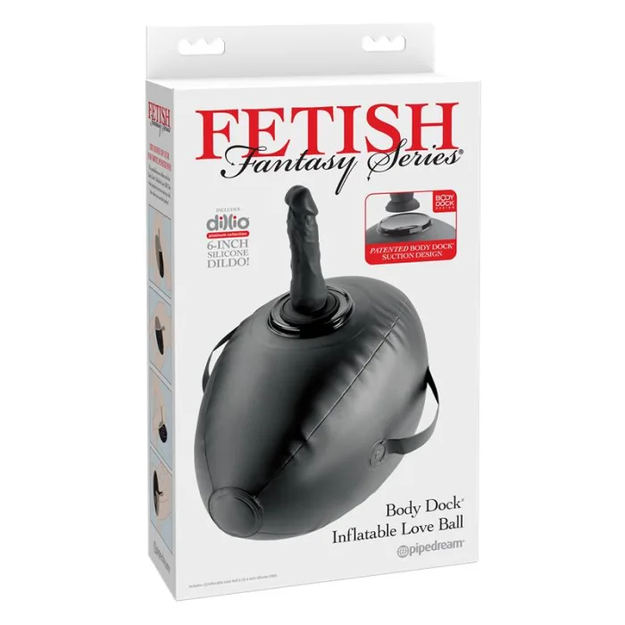 Asiento Sexual Inflable Body Dock con Dildo de 15 cm - detalle 4