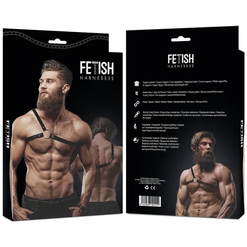 Attitude Arnés BDSM Ecopiel Hombro Cruzado Hombre - detalle 4