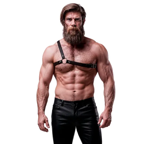 Attitude Arnés Bdsm Ecopiel Hombro Cruzado Hombre
