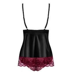 babidoll 842 bab 1 negro burdeos - detalle 4