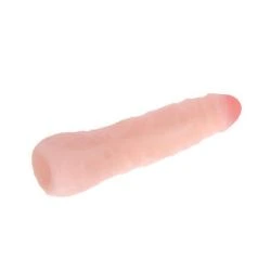 dildo barato de 16 cm natural marca baile - detalle 4