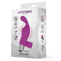 bala vibradora fingyhop conejito purpura - detalle 3