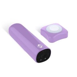 bala vibradora remota con usb morada dhalia - detalle 4