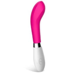 benty vibrador curvado de silicona rosa - detalle 4