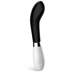 benty vibrador curvado silicona negro