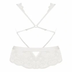 body blanco con encajes y tiras cruzadas 853 TED 2 - detalle 4