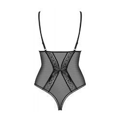 body negro sexy semitransparencias 862 TED 1 TEDDY - detalle 4
