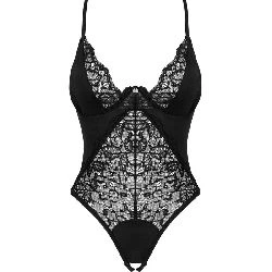 body sexy negro bellastia crotchless obsessive - detalle 5
