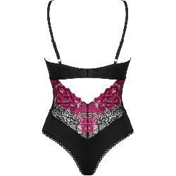 body sexy rosenty negro rosa obsessive - detalle 4