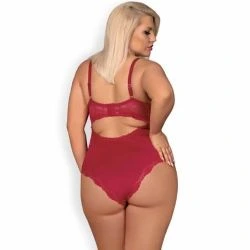 body teddy ROSALYNE rojo sm a xxl - detalle 2