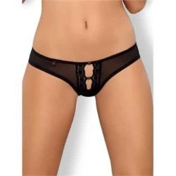 Braguita con abertura negro 868 pan 1 sexy