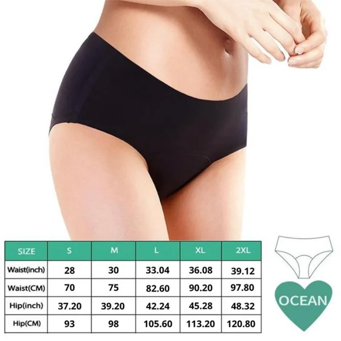 Braguita Menstrual Normal Ocean - detalle 2