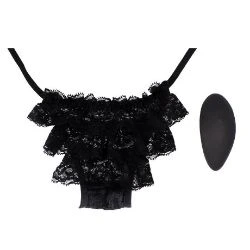 braguita vibradora control remoto usb negra - detalle 3