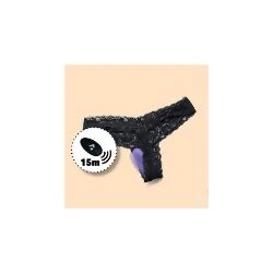 braguita vibradora control remoto negra vibe feelztoys - detalle 3