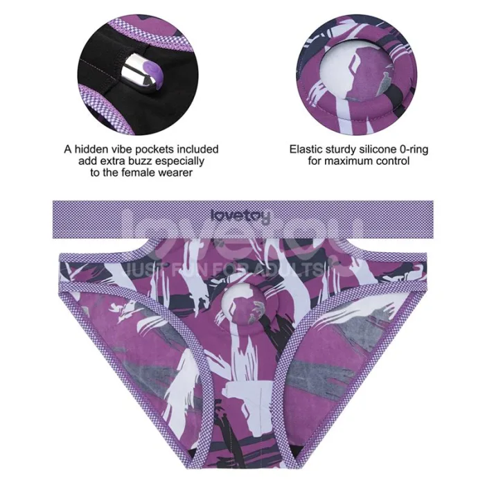 Braguitas Arnés Violeta - detalle 12