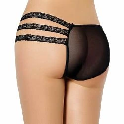 braguitas transparentes y elegantes queen lingerie - detalle 4