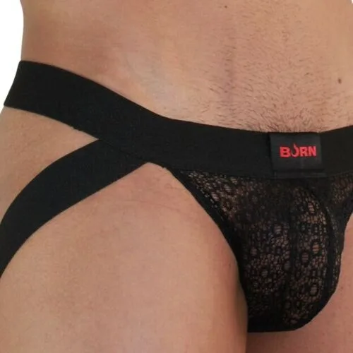 Calzoncillo Hombre Negro Jock Born - detalle 2