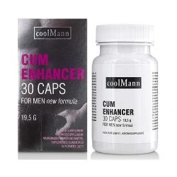 capsulas potenciador de esperma cobeco coolman 30 cap - detalle 2