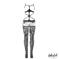 catsuit kiara bodystocking de rejilla abierto - detalle 3