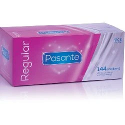 condones gama regular pasante 144 unidades