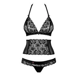 conjunto set 3 piezas negro seg 1 846 obsessive - detalle 3