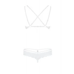 conjunto set 2 piezas blanco con encaje 860 - detalle 4