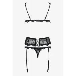 conjunto emperita 3 piezas negro obsessive - detalle 4