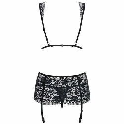 conjunto figurea de 3 piezas negro - detalle 3