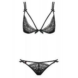 conjunto set 2 piezas negro intensa - detalle 3