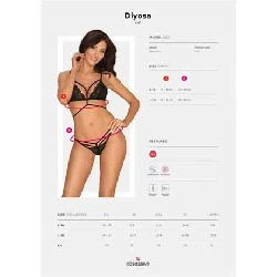 conjunto sexy sujetador y bragas obsessive - detalle 3