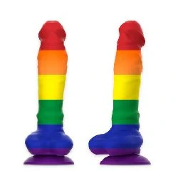 consolador cont testiculos flexible mythology corey pride m - detalle 6