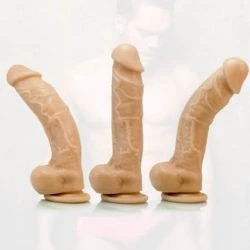 consolador de nacho vidal rosa 24 cm y 6 cm diametro - detalle 3