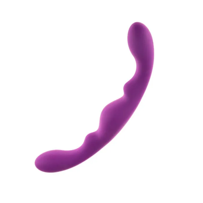 Consolador Doble Estimulador Luna Purpura