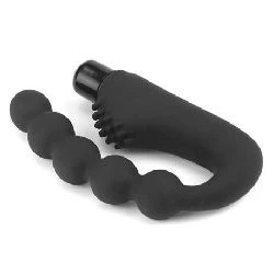 consolador masculino anal beads negro - detalle 3
