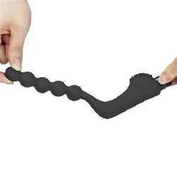 consolador masculino anal beads negro - detalle 4