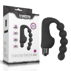 consolador masculino anal beads negro - detalle 7