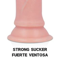 consolador realista silicona liquida premium mustang 18cm - detalle 5