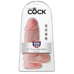 consolador rechoncho de 23cm king cock 9 - detalle 5