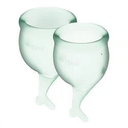 copa menstrual higienica verde feel secure