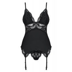 corset negro elastico 810 cor 1 - detalle 3