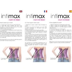 corset atenea negro intimax - detalle 5