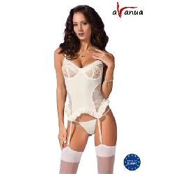 corset bianca ecru blanco avanue