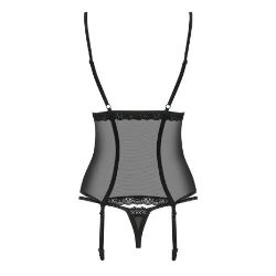 corset con liguero negro 868 cor 1 - detalle 4
