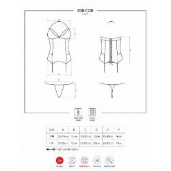corset con ligeros 838 cor 3 bordados rojo - detalle 5