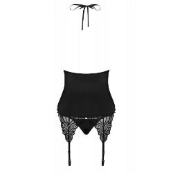 corset con tanga encaje 828 cor 1 negro - detalle 4
