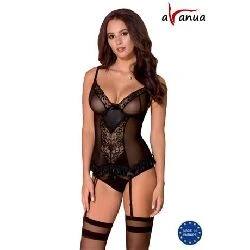 corset negro melek avanua