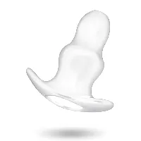 dilatador anal 11 cm mediano transparente addicted - detalle 3